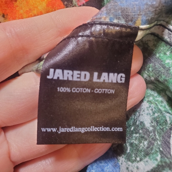 Jared Lang Multicolor Button Down Shirt Large - Picture 7 of 11
